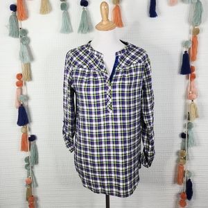C&C California Plaid Tunic